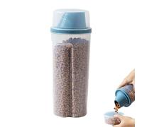 Cibo per cani all'aperto | 1500 ml di design a , contenitore ermetico per cani, imbuto Easy Pour, contenitore da cucina per fagioli , riso da zucchero, portatile