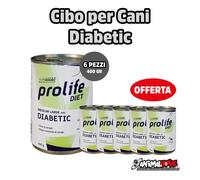 Cibo per cani Prolife Diet VET DIABETIC 400GR - 6 PZ