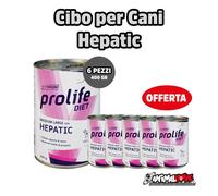 Cibo per cani Prolife Diet VET HEPATIC 400GR - 6 PZ