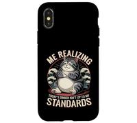 Cibo per gatti offeso Cibo per gatti esigente Custodia per iPhone X/XS