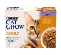 PURINA CAT CHOW ADULT AGNELLO & FAGIOLINI MULTIPACK (10 x 85 GR.)