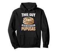 Cibo salvadoregno Pupusas Foodie Snack Essere Corrotto Pupusas Felpa con Cappuccio