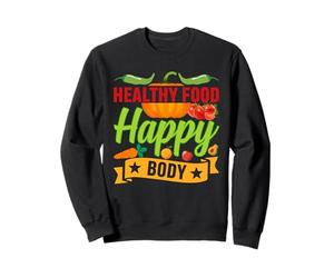 Cibo Sano Corpo Felice Felpa