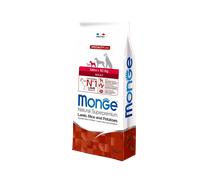 Cibo Secco Monge Per Cani di Piccola Taglia e Toys Natural Superpremium Agnello