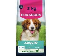 CIBO SECCO PER CANI AGNELLO E RISO PER RAZZE PICCOLE E MEDIE 10KG NUTRIZIONE COM
