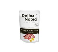 Cibo secco per cani DNP Sp. z o o. Dolina Noteci Dog 100 g Danie Chicken con tagliatelle, bustina per RAS Małe/10