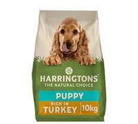 Cibo Secco per Cani Harrington's Complete Puppy Turkey And Rice, 10 kg, Realizzato con ingredienti Completamente Naturali