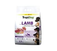Cibo secco premium completo per cani con agnello e riso per razze adulte di taglia media e grande 2,5kg