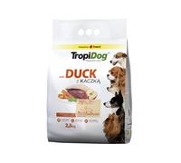 Cibo secco premium completo per cani con anatra e riso per cani adulti di 2.5 kg