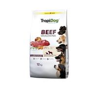Tropidog Premium Adulto Medio & Manzo di razza grande e riso 12kg