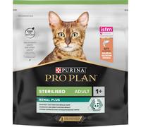 Cibo secco ricco di Salmone Purina ProPlan Sterilised adult 1+ Renal plus