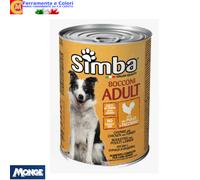 Cibo umido Cani 24 CONFEZIONI Monge SIMBA Bocconi di Cane 415 gr GUSTI VARI