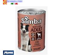 Cibo umido Cani 24 CONFEZIONI Monge SIMBA Bocconi di Cane 415 gr GUSTI VARI