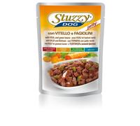 Cibo Umido per Cani Adulti con Vitello e Fagiolini Bocconcini (24 Buste da 100g)