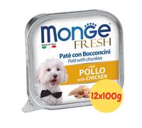 MONGE Fresh per cani Paté di pollo 100 g