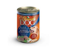 Monge Special Dog Adult Patè Agnello e Tacchino - Lattina Da 400 Gr - CONFEZIONE RISPARMIO