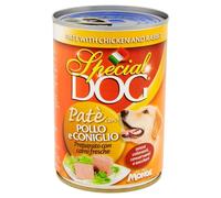 SPECIAL DOG PATE' POLLO E CONIGLIO 400 GRAMMI