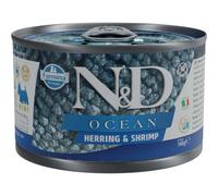 Farmina Dog N&D Ocean → Lattine da 140 gr - GUSTI VARI - Adult mini, Umido Cane