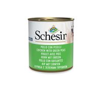 Cibo umido per cani Schesir Pollo con piselli lattina 285 g