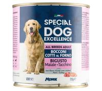 Cibo umido per cani Special dog excel bocc maiale/tacchino 720 g