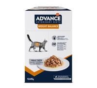 CIBO UMIDO PER GATTI ADVANCE VETERINARY DIETS WEIGHT BALANCE 12 BUSTINE 85G DIET