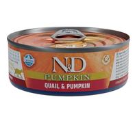 Farmina N&D Pumpkin Feline Umido 80 gr: Quaglia e Zucca
