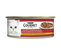 Cibo umido per gatti Purina Gourmet con pollo e tacchino 195 g