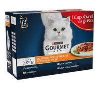 Gourmet Perle Con Selezione Di Carni Delicate 12x85g