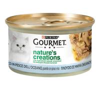 Gourmet nature's creations ricco in pesce oceano guarnito spinaci riso 85 g