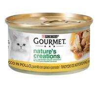 Gourmet Nature's Creations 85 gr: Pollo, spinaci e pomodori