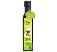 CiboCrudo Olio di Semi di Zucca Bio, Alimentare Spremuto a Freddo, Austriaco, Semi di Zucca Biologici Puro e Naturale al 100%, Naturalmente Privo di Glutine, Senza Sale Aggiunto - 250 ml
