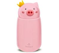 Cic Mic Bioloco BEK101 - Borraccia in acciaio INOX, 320 ml, colore: Rosa