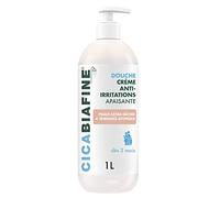 CicaBiafine, Bagnoschiuma Doccia crema antiirritazione lenitiva 1L | Crema doccia per pelli extra secche a tendenza atopica, cura lenitiva per tutta la famiglia dai 3 mesi