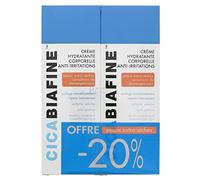 CICABIAFINE Crème corporelle anti-irritations Hydratante Lot de 2 tubes de 200 ml