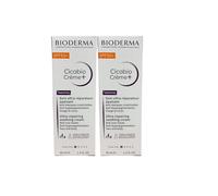 Cicabio Crema SPF50+ | Ripara in profondità l'epidermide | Lenisce il prurito e le sensazioni di disagio | Anti-iperpigmentazione | Made in France | Confezione da 2 x 40 ml