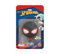 CICABOOM Elastikorps HeroPop 10 cm - Figura estensibile Marvel - Miles Morales, Nero