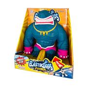 CICABOOM - Maxy Abyss - Squalo giocattolo elastico allungabile (23 cm x 2 Kg) - Elastikorps Fighter - Idea regalo bambini (Colore Verde Petrolio)