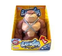 CICABOOM - Maxy Gilla - Gorilla giocattolo allungabile (23 cm x 2 Kg) - Elastikorps Fighter 2 - Idea regalo bambini (Colore Marrone)