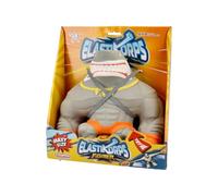 CICABOOM - Maxy Mako - Squalo giocattolo elastico allungabile (23 cm x 2 Kg) - Elastikorps Fighter - Idea regalo bambini (Colore Grigio)