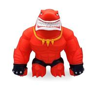 CICABOOM - Maxy Rubidon - Squalo giocattolo elastico allungabile (23 cm x 2 Kg) - Elastikorps Fighter - Idea Regalo Bambini (Colore Rosso)