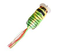 Cicada - Esche da pesca per pesci neri, esche per spigole, pesci di lago, 65 mm, doppio amo per trote per fiume, esche simulate a coda morbida per la vita acquatica degli stagni aggressivi