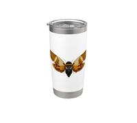 Cicada Insetti Amante Regalo per Uomini Donne Bambini Ragazze Ragazzi Giovani Bicchiere termico in acciaio inox doppia parete