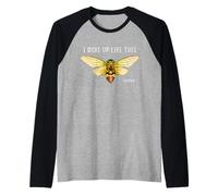 Cicada Mi sono svegliato come questo Franz Kafka Insetti Scarabei Maglia con Maniche Raglan