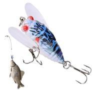 Cicada Simulating Fish Lures | Realistic Tackle with Sound Attraent, Freshwater Attractant Baits, Fishing Equipment Accessories for Freshwater, Saltwater