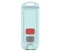 Cicalino antifurto 130dB con LED lampeggiante impermeabile design ricaricabile
