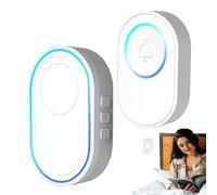 Cicalino Campanello - Allarme Accesso Con Sensore - Campanello Wireless Intelligente Avviso Benvenuto Per Ingresso Casa Appartamento Negozio Attività