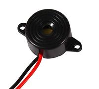Cicalino Elettronico, Cicalino Piezoelettrico Attivo 85-95dB 24V DC, Mini Sirena a Tromba Cablata per Circuiti di Fisica Suono Continuo
