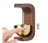 Cicalino Magnetico | Cicalino Porta d'Ingresso in Legno Naturale | Di Ingresso In Con Magnete E Adesivo Per Ristorante E Per Ingresso Domestico Di Benvenuto