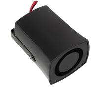 Cicalino Retromarcia 12v in Plastica Nero per Veicoli, Avvisatore | Acustico, Segnalatore di Sicurezza, Installazione Semplice, Allarme Durante Manovre, per Auto e Mezzi