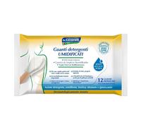 Ciccarelli Guanti Detergenti Umidificati, 12 Guanti Monouso